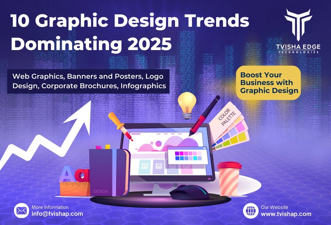 10 graphic design trends dominating 2025