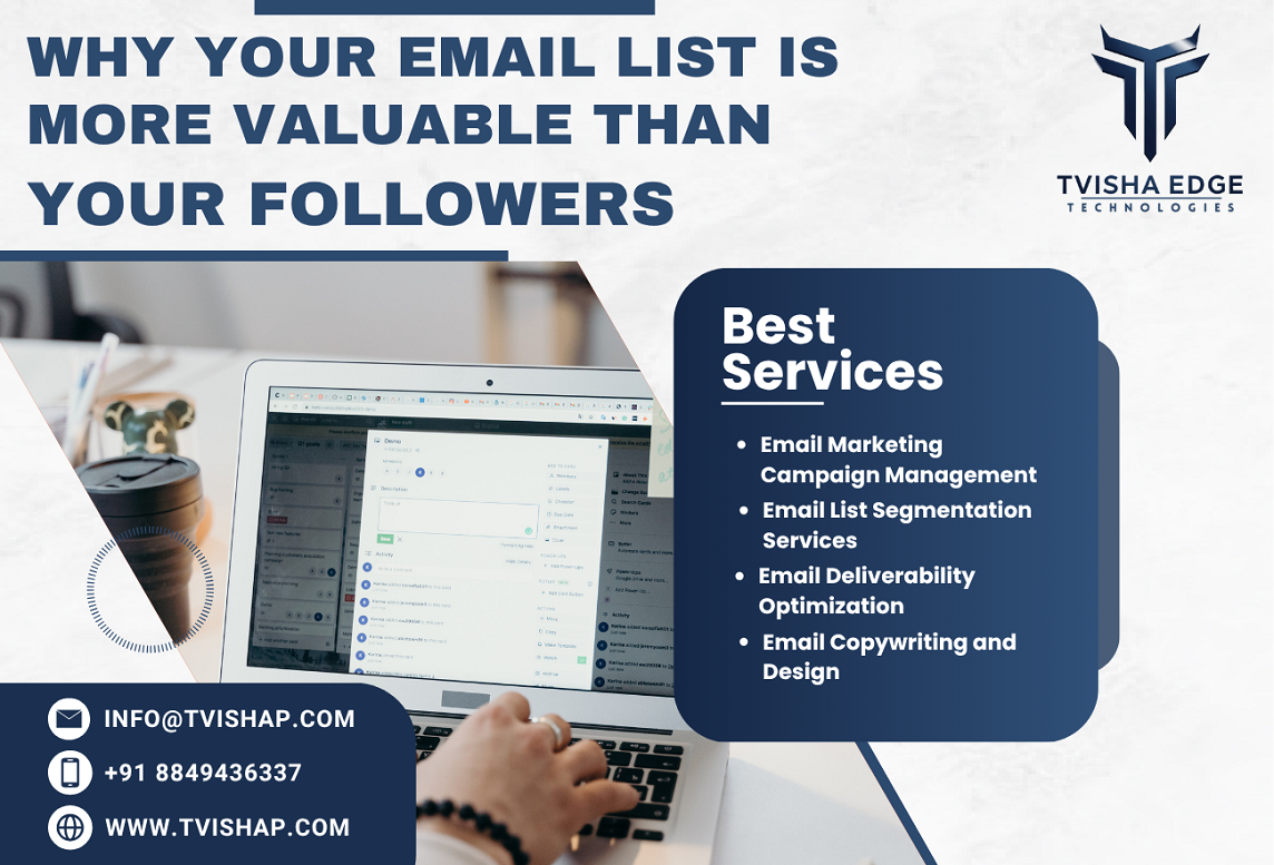 why your email list is more valuable than your followers
