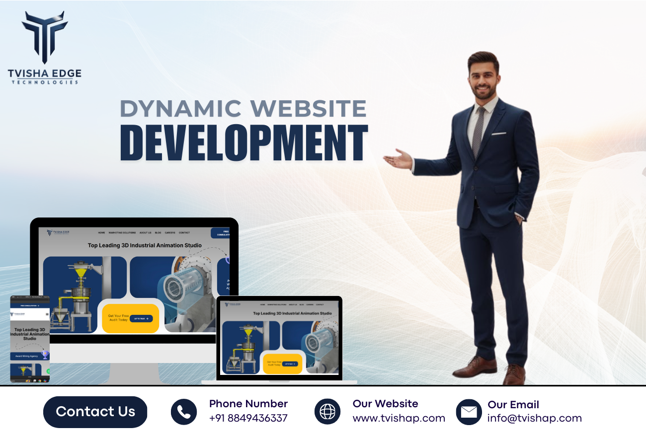 dynamic website development services in dhandhuka gujarat
