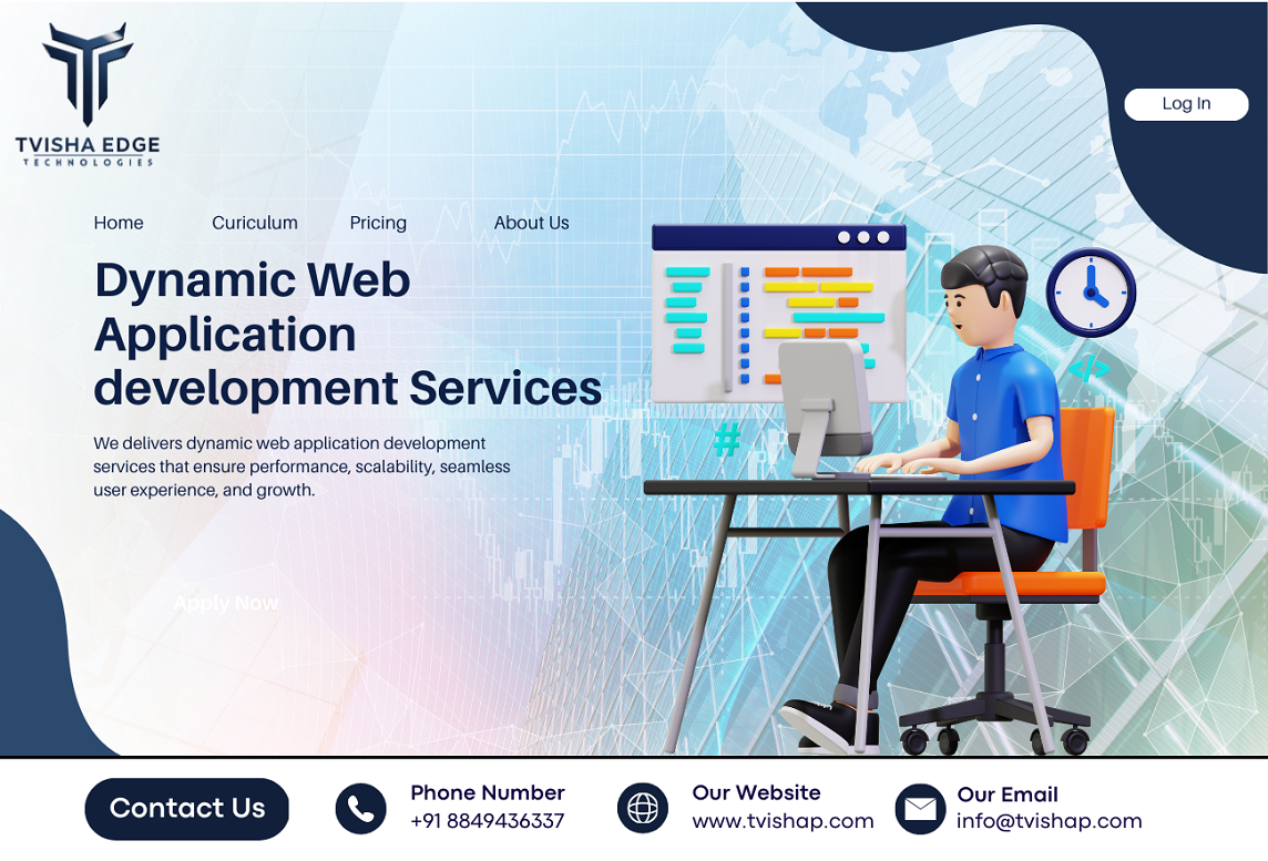 dynamic web application development services in dhandhuka gujarat ahmedabad india