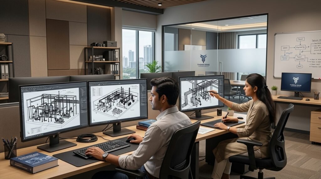 3D Design creating by Tvisha Edge Technologies