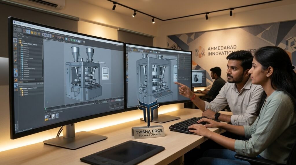 Machine 3D Design Generate