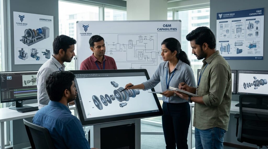 Team Working on Project