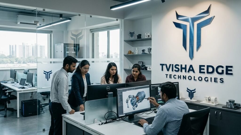 Office Team Working on Animation Project