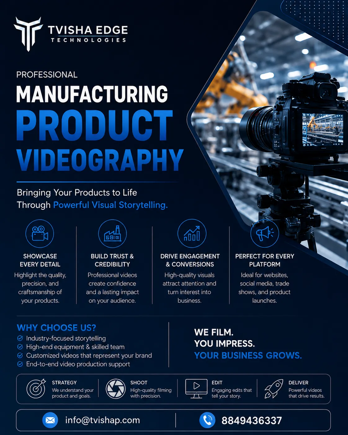 Manufaturing Product Animation By Tvisha Edge Tech