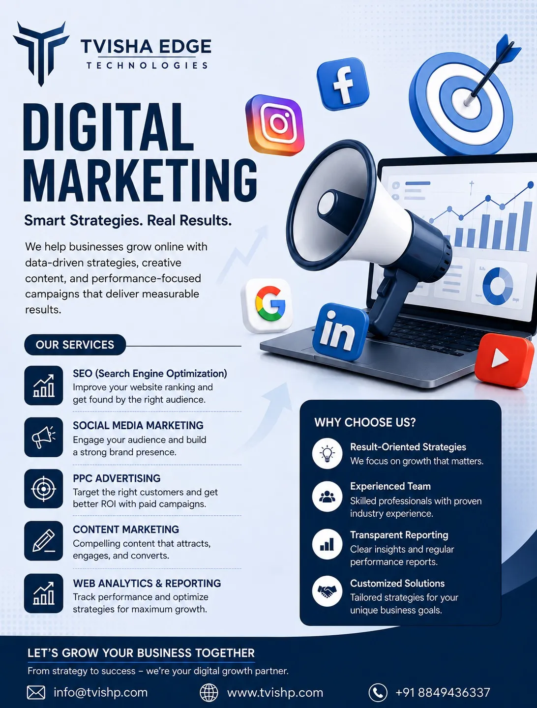 Digital Markeing By Tvisha Edge technology